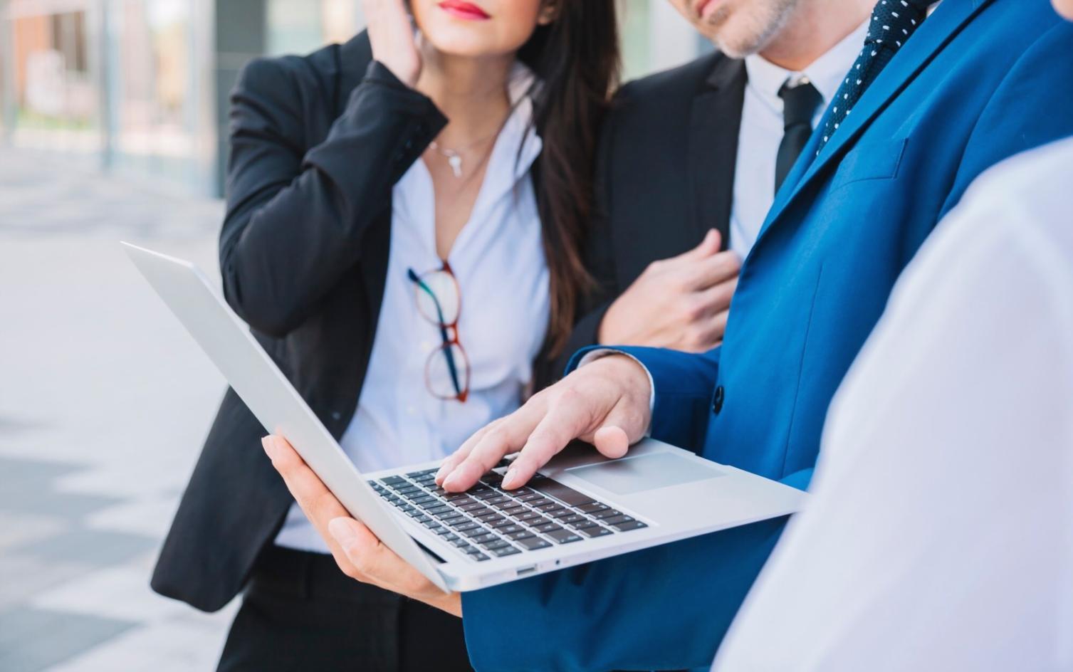 Learning session with startup founders